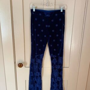 Free people velvet pants